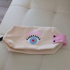 Benefit Kids Eye Design Pouch - Cream and Pink